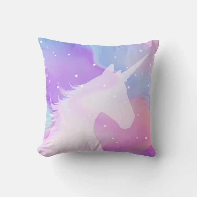 Coussin Licorne - carreau 16x16 (Recto)