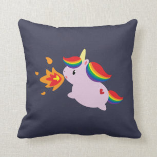 Coussin Licorne de Feu-Respiration