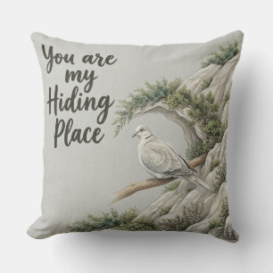 Coussin Lieu de refuge - Psaume 32:7