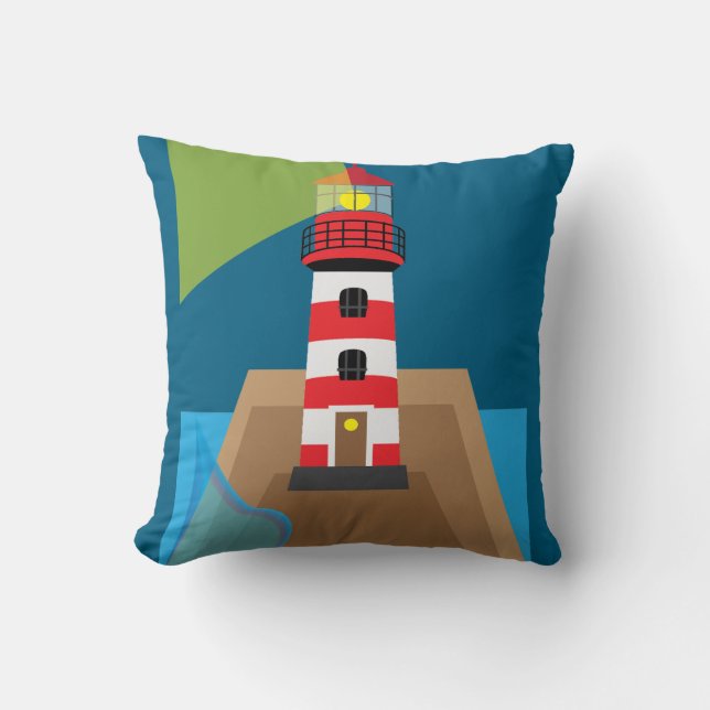 Coussin Lighthouse (Recto)