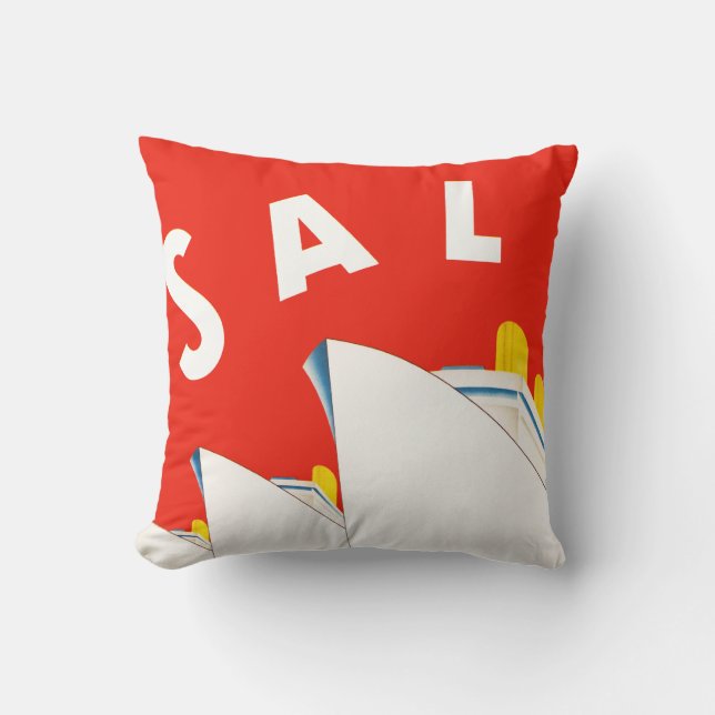 Coussin Ligne américaine suédoise de ~ de SEL (Recto)