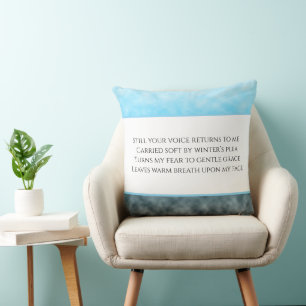 Coussin Ligne d'Horizon de Gel