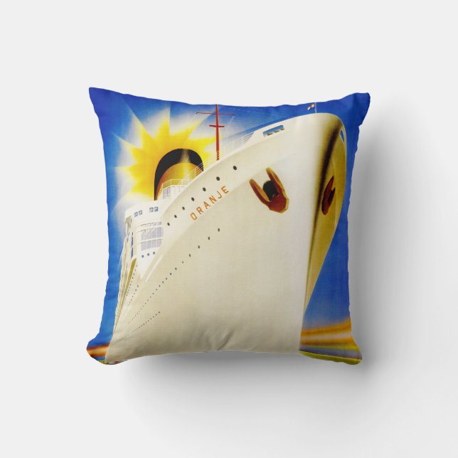 Coussin Ligne Oranje ~ Nederland (Recto)