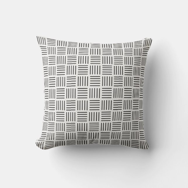 Coussin Lignes carrées (Recto)