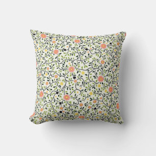 Coussin Lignes florales