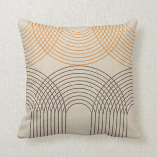 Coussin Lignes texturées neutres