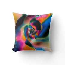 Lignes torsadées abstraites de couleur en sculptur