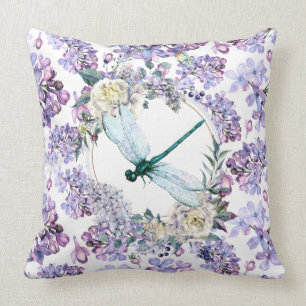 Coussin Lilas de campagne français
