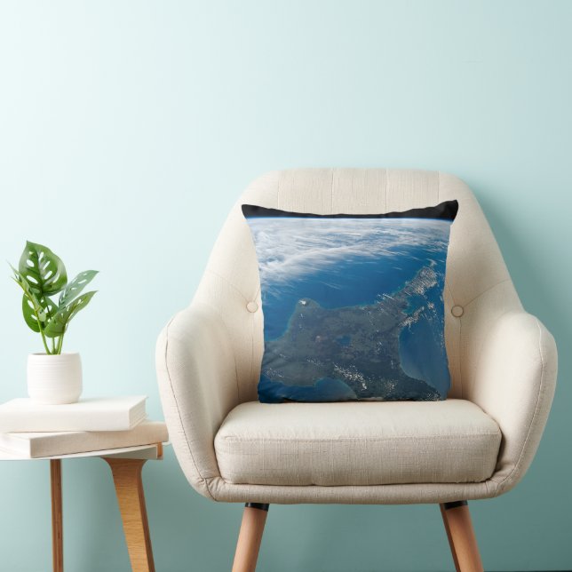 Coussin L'île du Nord de la Nouvelle-Zélande. (Chaise)