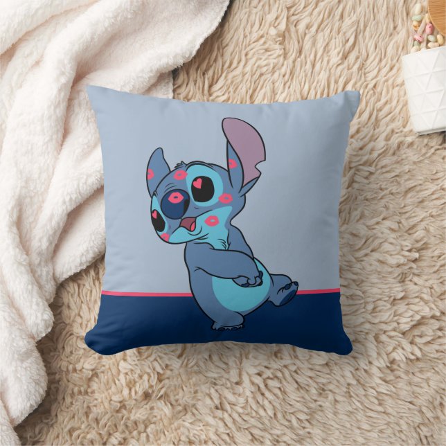 Coussin Lilo & Stitch | Stitch Valentine Kisses (Couverture)