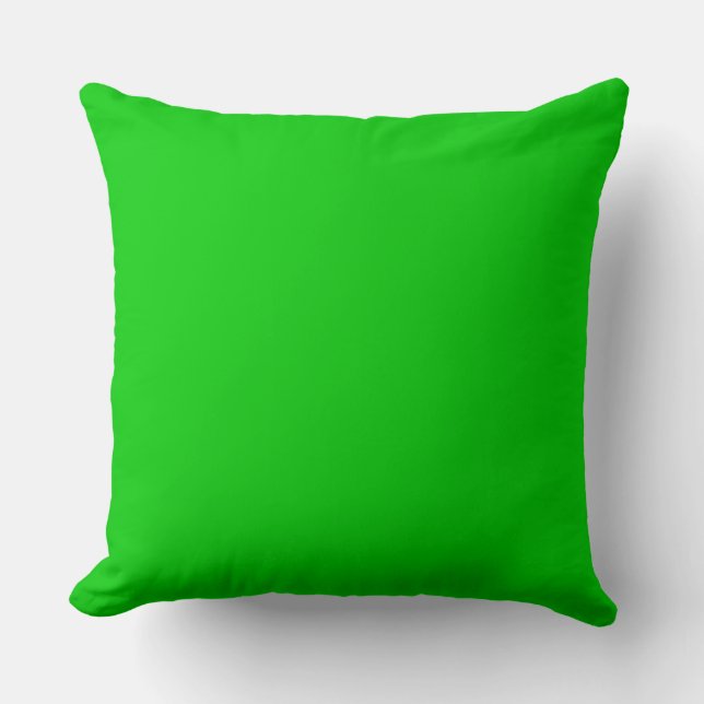 Coussin Lime vert 00cc00 (Recto)
