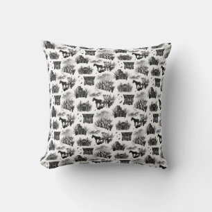 Coussin L'impression de la peste