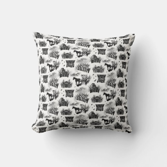 Coussin L'impression de la peste (Recto)