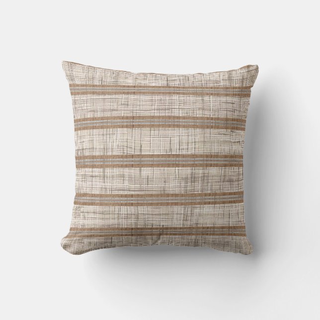 Coussin Linge d'île côtière maritime (Recto)