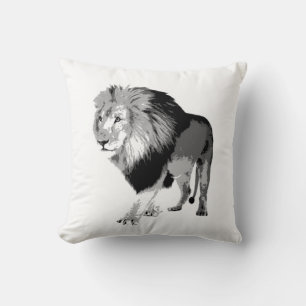 Coussin Lion American MoJo