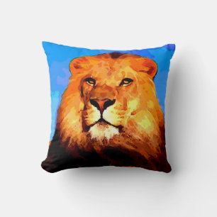 Coussin Lion American MoJo