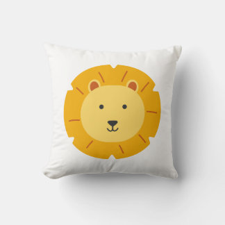 Coussin Lion Anniversaire Art pour enfants