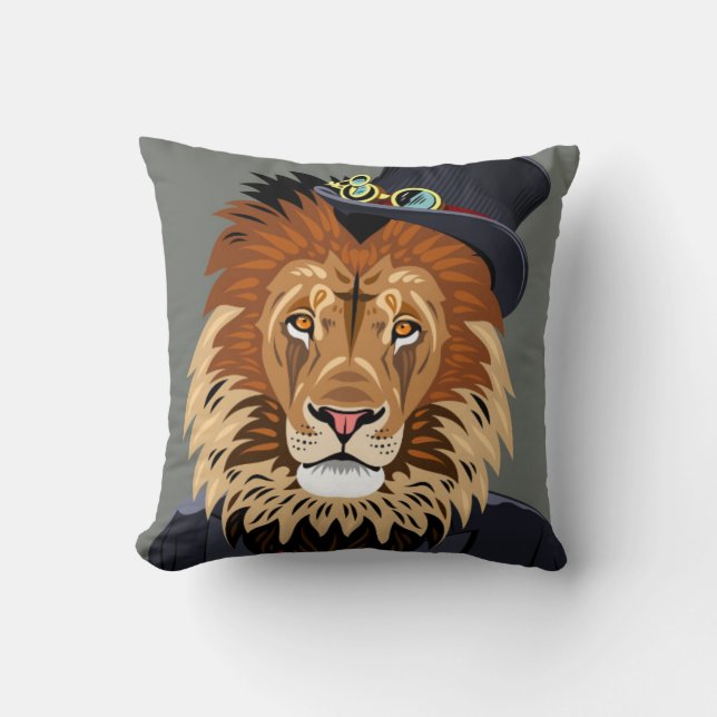 Coussin Lion chic (Recto)