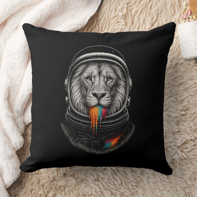 Coussin Lion cosmique (Couverture)