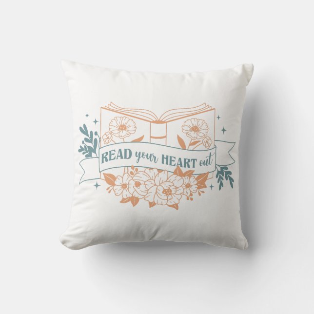 Coussin Lisez votre coeur (Recto)