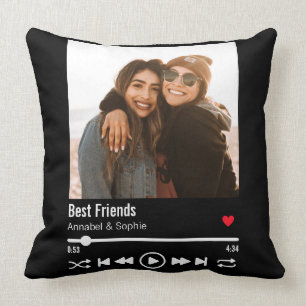 Coussin Liste de lecture photo personnalisée des meilleur