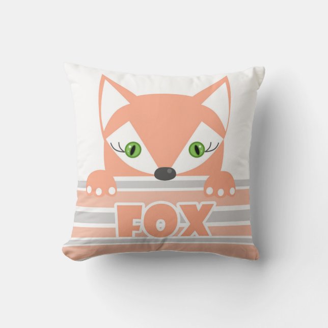 Coussin Little Fox (Recto)