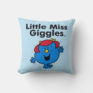 Coussin Little Miss   Little Miss Rieuse Aime Rire