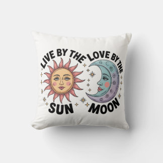 Coussin Live by the Sun Love by the Moon Retro Tote Bag