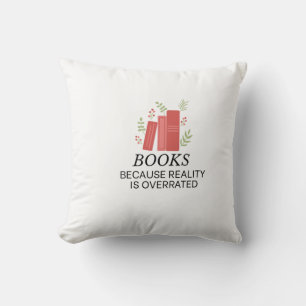 Coussin Livres et listes botaniques