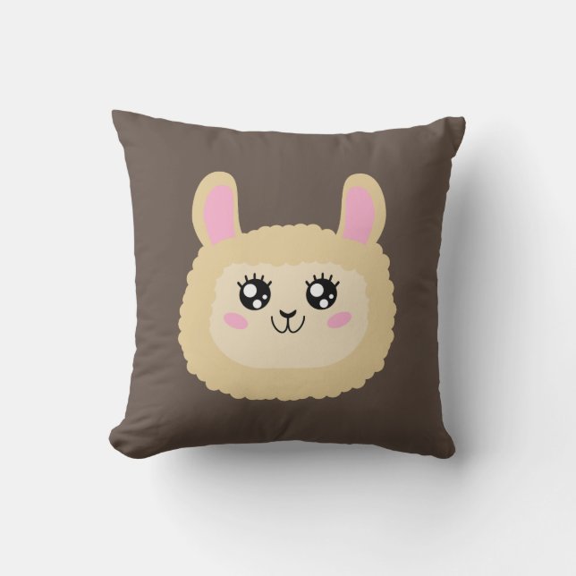 Coussin Llama (Recto)