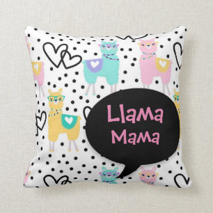 Coussin Llama Mama, Mignonne Coussin, Fête des Mères, Cade