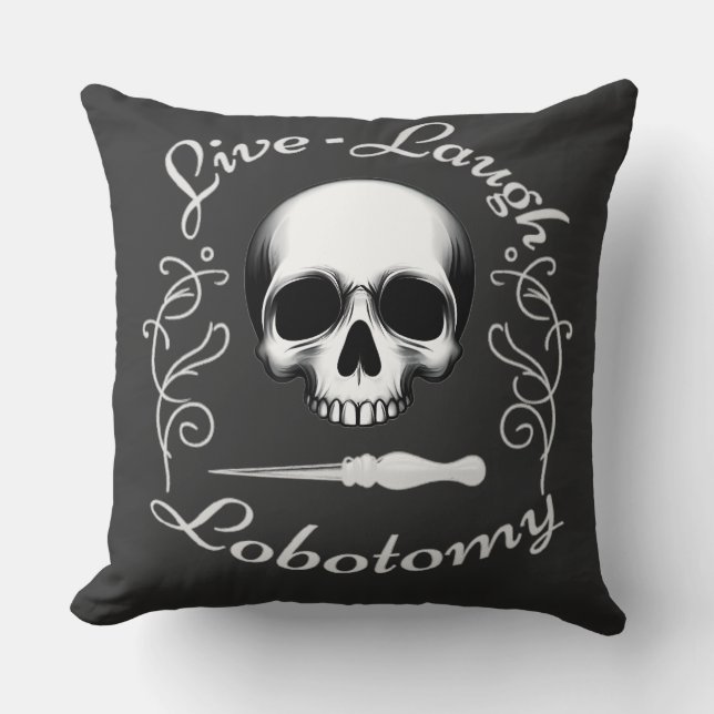 Coussin Lobotomie Lobotomy Lance Live (Recto)