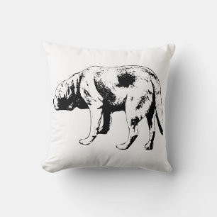 Coussin L'observateur de la maison en patrouille douce