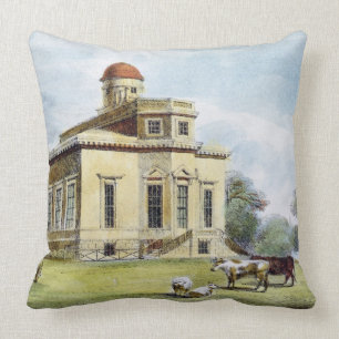 Coussin L'observatoire, Richmond fait du jardinage, plaque