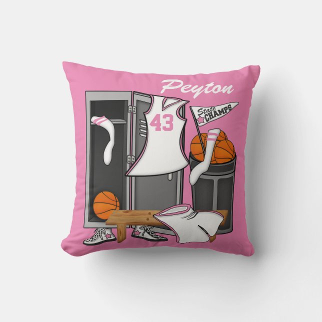 Coussin Localisateur de basket-ball Numéro du lecteur pers (Recto)