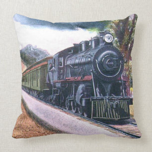 Coussin Locomotive à vapeur