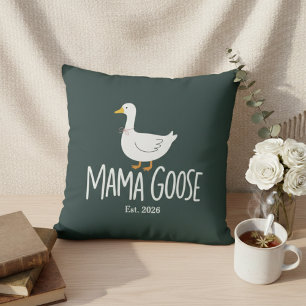Coussin L'œuvre d'art minimaliste moderne de Mama Goose su