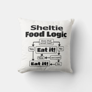 Coussin Logique alimentaire de Shelty