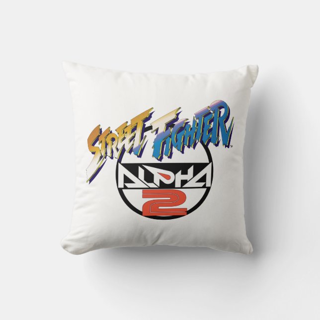 Coussin Logo 2 de l'alpha 2 de Street Fighter (Recto)