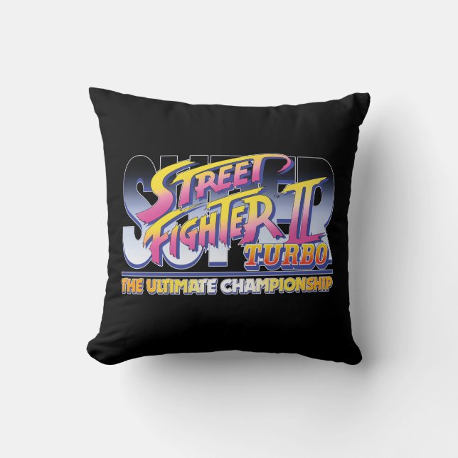 Coussin Logo 2 de Street Fighter II Turbo UC (Recto)