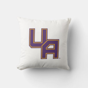 Coussin Logo de l'Université d'Albany Initials