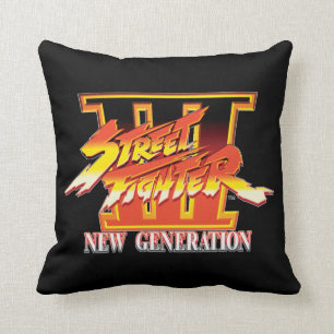 Coussin Logo de nouvelle génération de Street Fighter II