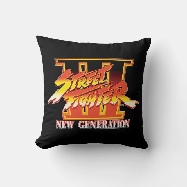 Coussin Logo de nouvelle génération de Street Fighter III (Recto)