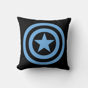 Coussin Logo de super soldat Captain America
