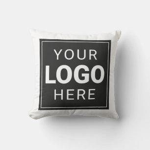 Coussin Logo d'entreprise personnalisé