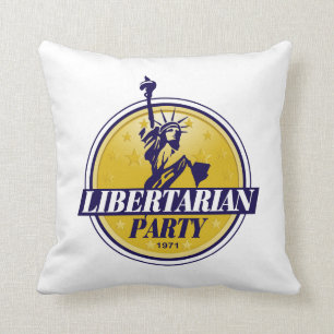 Coussin Logo libertaire de parti politique