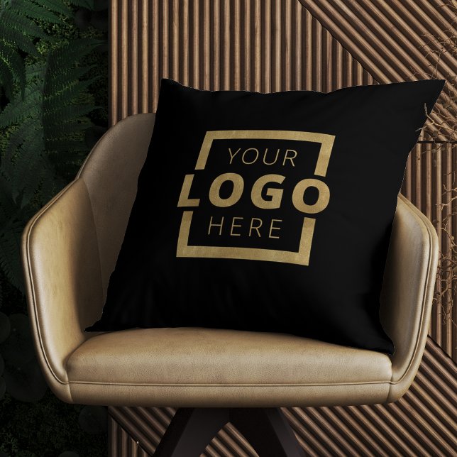 Coussin Logo promotionnel personnalisé de l'entreprise (Créateur téléchargé)