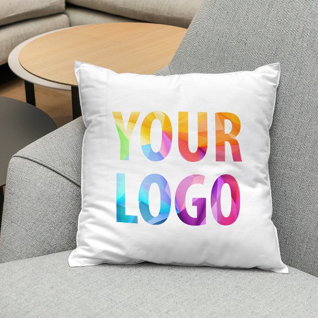 Coussin Logo promotionnel personnalisé de l'entreprise (Créateur téléchargé)