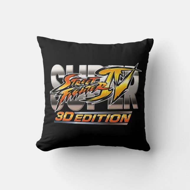 Coussin Logo superbe de l'édition 3D de Street Fighter IV (Recto)