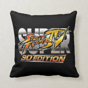 Coussin Logo superbe de l'édition 3D de Street Fighter IV